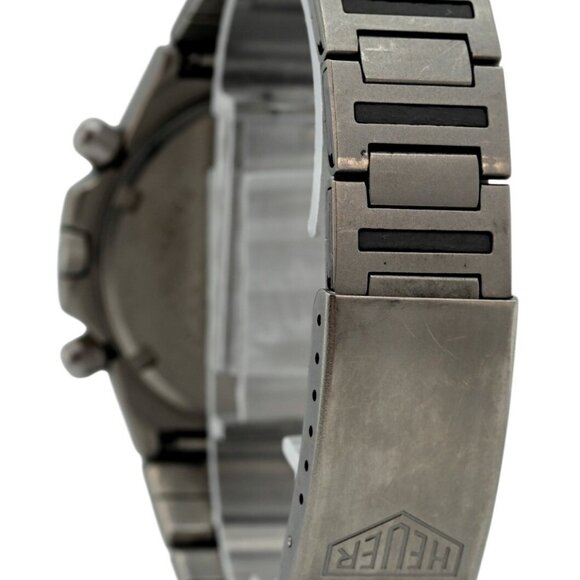 1980's RARE 39mm Men's Tag Heuer Titanium Chronograph 100M Watch! Ref: 223.206! - Picture 6 of 9